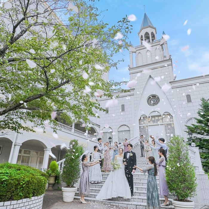 【当館イチオシ豪華特典】光の大聖堂×*感動演出*試食＆ドレス