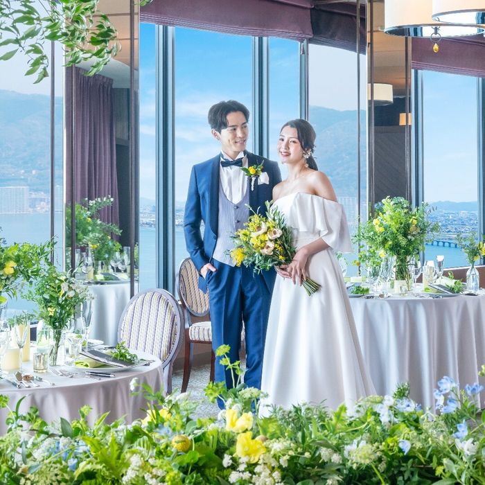 【先輩花嫁NO.1】豪華特典付×近江牛試食×レイクビューW体験