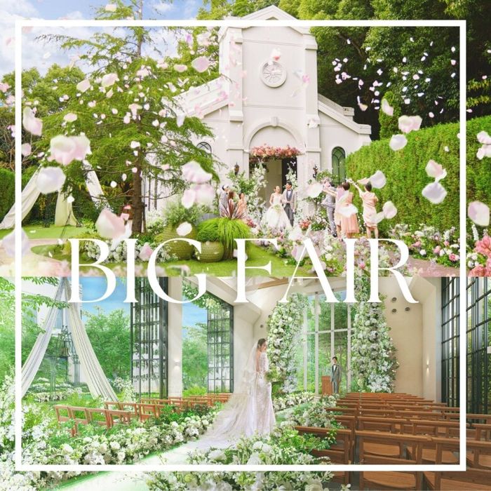 ＼誕生！Flowerチャペル*憧れ花嫁体験／ ドレス試着＆絶品LIVEコース試食*来館特典最大3万ギフト