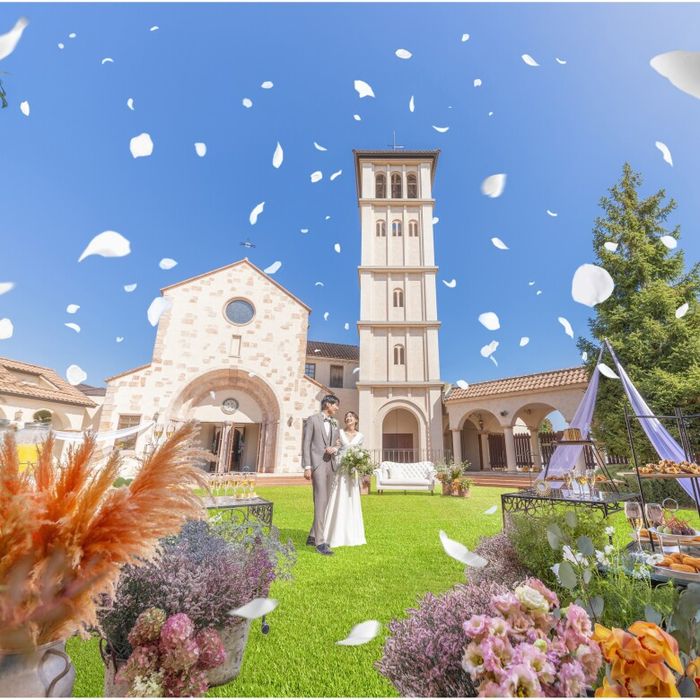 来館特典5.5万&150万*憧れ大聖堂&ガーデン*ドレス試着&試食