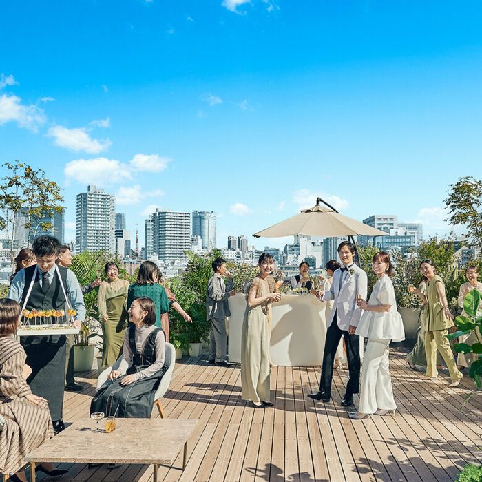 【平日ならゆっくり全館ご見学】東京都口コミ1位受賞の3万円相当の美食×表参道一望テラス貸切!