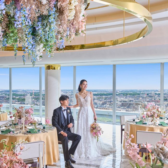 【初見学がお得】駅5分◆安心見積相談×絶景会場&チャペル見学