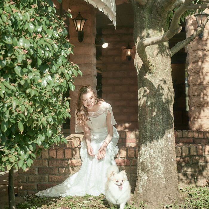 【ペット婚相談】ガーデン付き貸切邸宅で特別なひととき*試食付