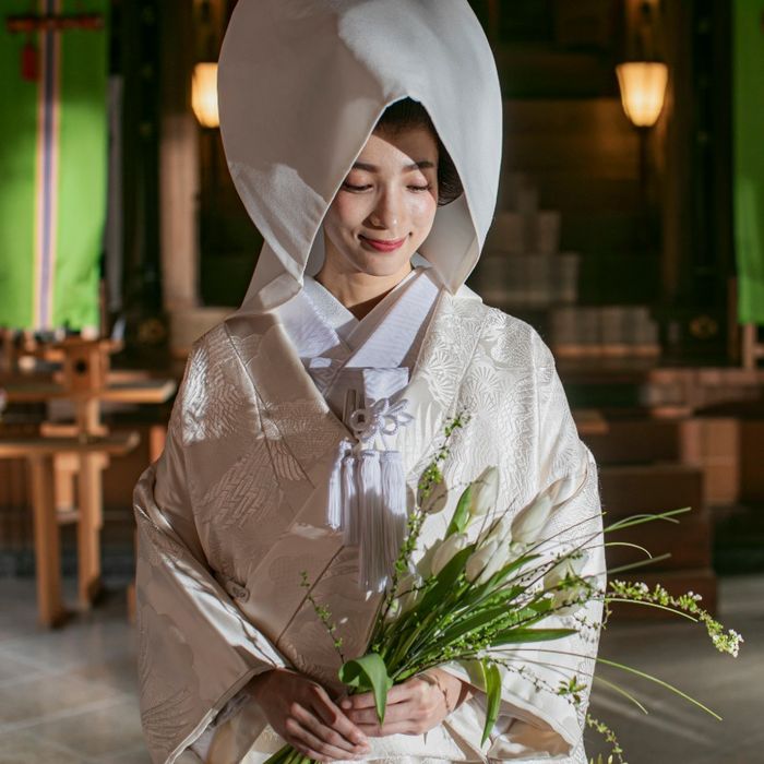 【挙式&会食】家族の幸せを願う400年の歴史が紡ぐ神前結婚式