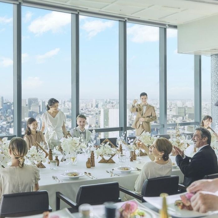 2名様からOK<少人数*限定特典>駅直結&天空チャペル×貸切