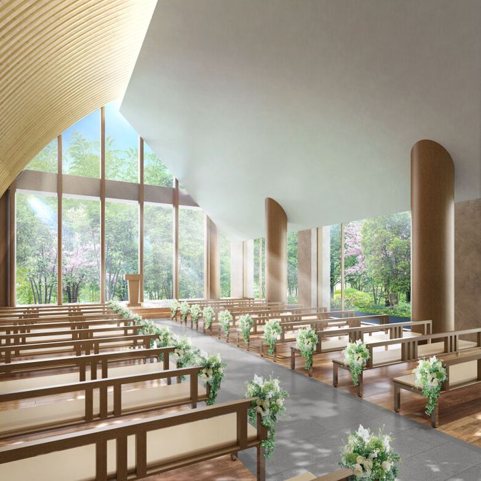 【最大140万★豪華7大特典付】ついにNewOpen!自然彩る森チャペル見学&絶品3万試食