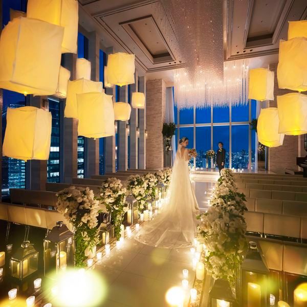 【17時以降限定】地上150mの絶景ナイトウェディング×絶品試食