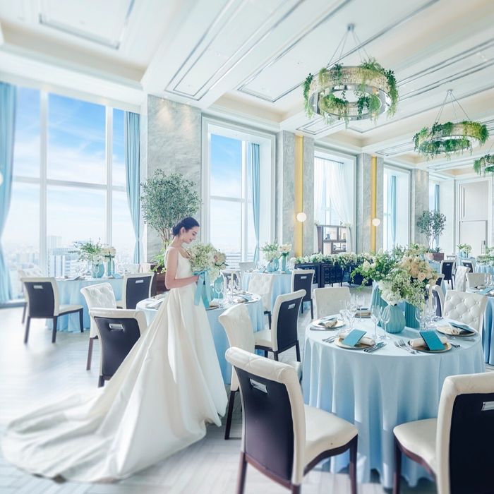 直前OK*限定開催【最大145万特典＆宿泊優待付き】地上150Ｍの眺望を堪能！天空チャペルでの感動挙式&上質貸切体験×三ツ星シェフ監修*贅沢試食付き