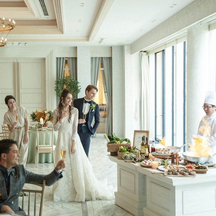 少人数・家族婚【 2名 88万円 】 2～30名のお得なプランご紹介！安心フロア貸切 × 35,000 円相当のコース試食でゲスト目線を体験◎