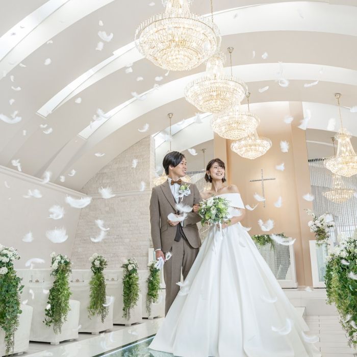 【7万Amazon券】特選牛コース試食＆クリスタルチャペル模擬挙式