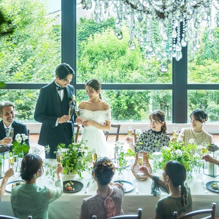 ◆少人数・家族婚・マタニティ・おめでた婚◆三ツ星シェフが贈る上質おもてなし試食×歴史ある森の教会×安心!お見積り相談会~表参道1分で叶える大人の上質ウエディング~