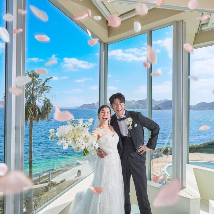 【初見学でも安心】2万円コース試食×絶景チャペル体験