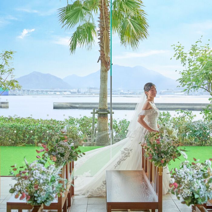 【火曜日休みの方必見】絶景チャペル×会場見学×絶品和牛試食