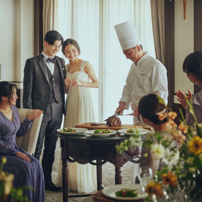 <料理重視◎>料理ランクUP10万円特典*花嫁ALL体験フェア