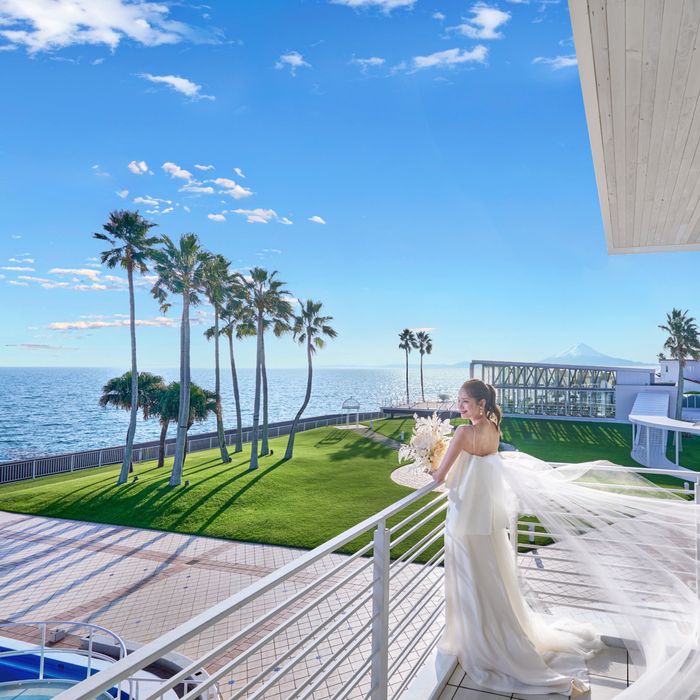 海と空に包まれた絶景チャペル＆ガーデン×A5ブランド牛試食体験