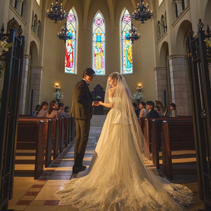 【憧れの花嫁へ】感動チャペル体験×ドレスサロンツアー◆試食付