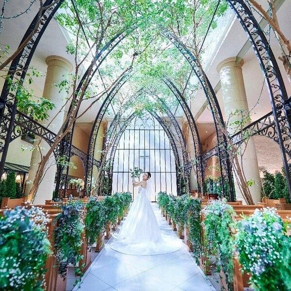 残3席【試食券付】幸せの樹×自然光＊*アトリウムチャペル体験＊*