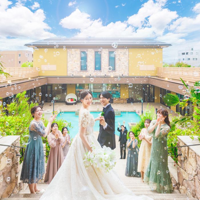 水×緑×炎の大迫力！《1日1組貸切》別館ロヴィナテラス★ウォーターショー体験フェア