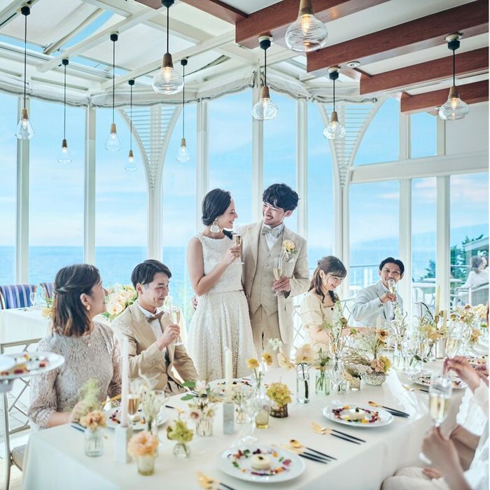 《6名から叶う少人数婚》おもてなし美食＊1日1組の海辺の邸宅