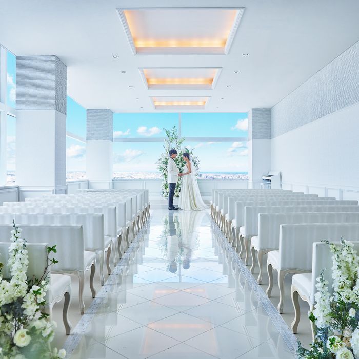 *当館人気No1*最大130万円特典×地上135ｍ絶景チャペル＆試食