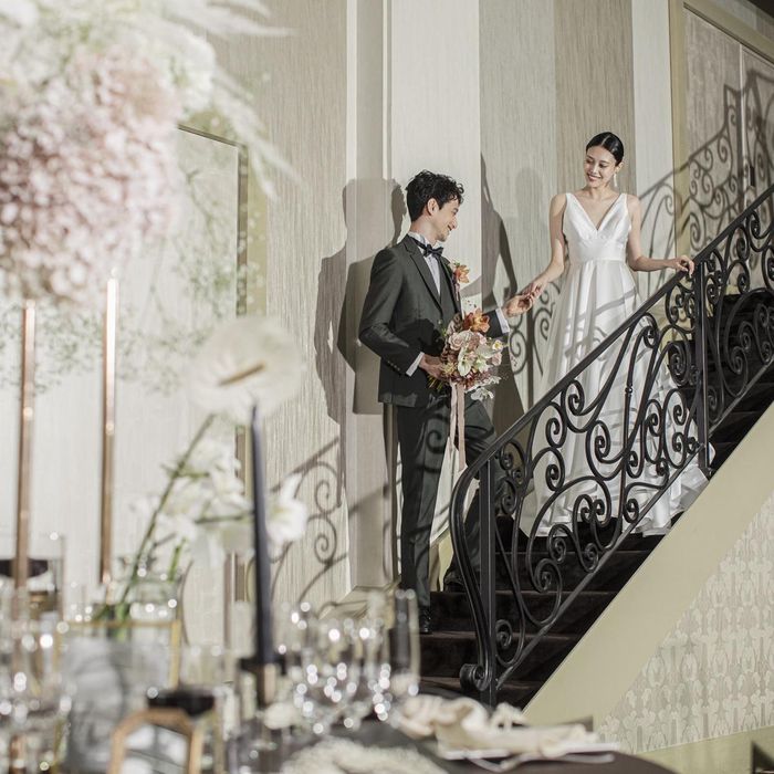 ドレス特典付き*初見学に◎憧れ階段入場＆おもてなし豪華試食を体験