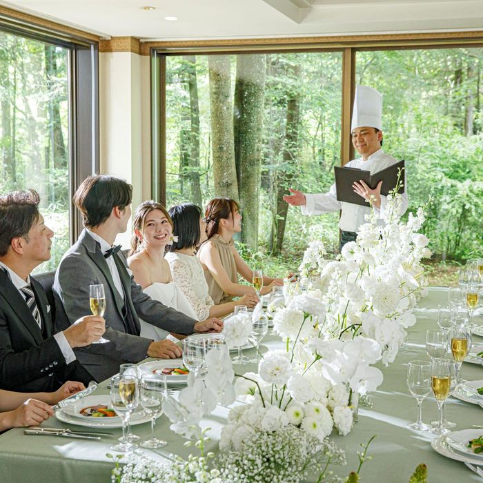 【少人数】<20名69万>家族式専用の特別室×４万円フルコース試食