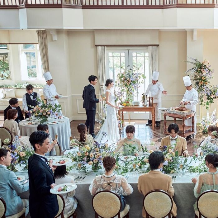 ＼10名～29名邸宅貸切OK／リニューアル挙式&家族婚×贅沢試食会