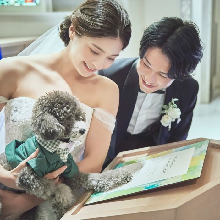 《挙式から披露宴までずっと一緒★》自由度抜群♪ペット婚相談会