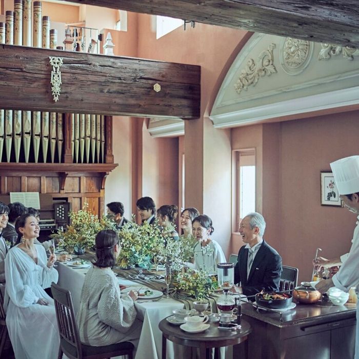 【少人数10名貸切OK】大聖堂挙式×黒毛牛試食◆10名様70万円プラン