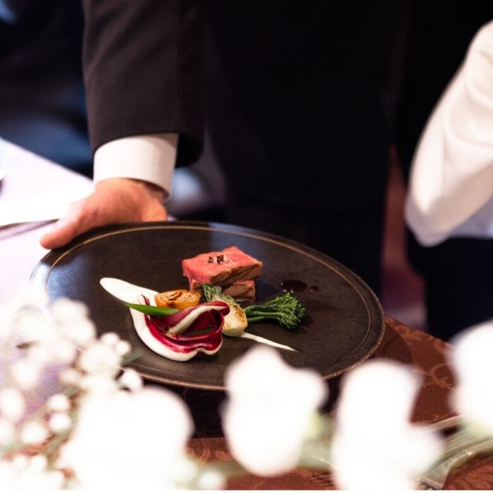 残1◎伝統ローストビーフ堪能ビュッフェ付！チャペル＆会場見学