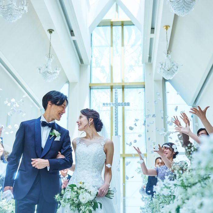 【豪華特典付き】美食コース試食×チャペルも神殿も感動挙式体験