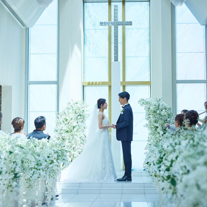 【ご宿泊やご衣裳優待など豪華特典付き】クリスタルチャペル×本格神殿見比べ＆シェフ厳選豪華試食