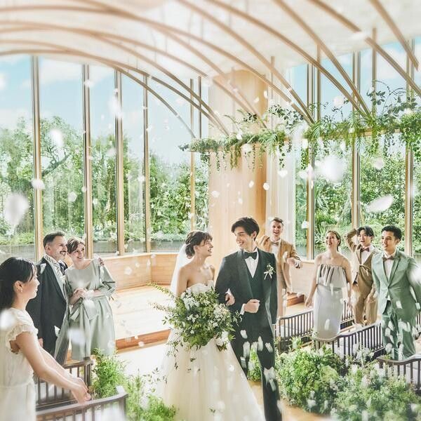 残2*連休SP《JCBギフト1万×150万特典プレゼント》開放感あふれるチャペル×貸切ウエディング体験*特選牛3.5万試食