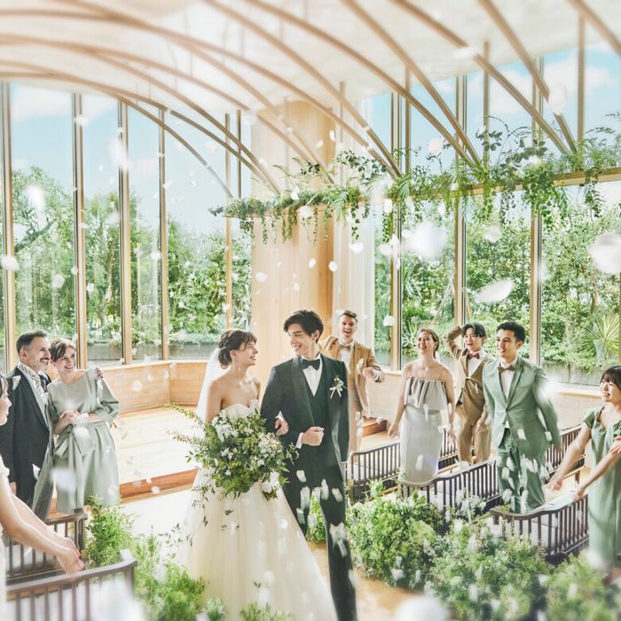 連休SP*≪ウェディングニュース限定！150万優待≫緑と光の貸切空間×Amazonギフト券最大2万×オリジナルW体験×三ツ星シェフ*特選牛4万試食