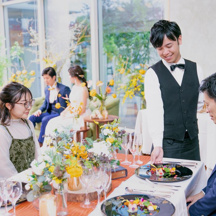 何も決まってなくてもOK★気軽に会場見学×豪華コース試食