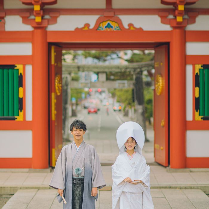 ＼選べる神前式／1000年の歴史藤崎八幡宮orホテル内神明殿