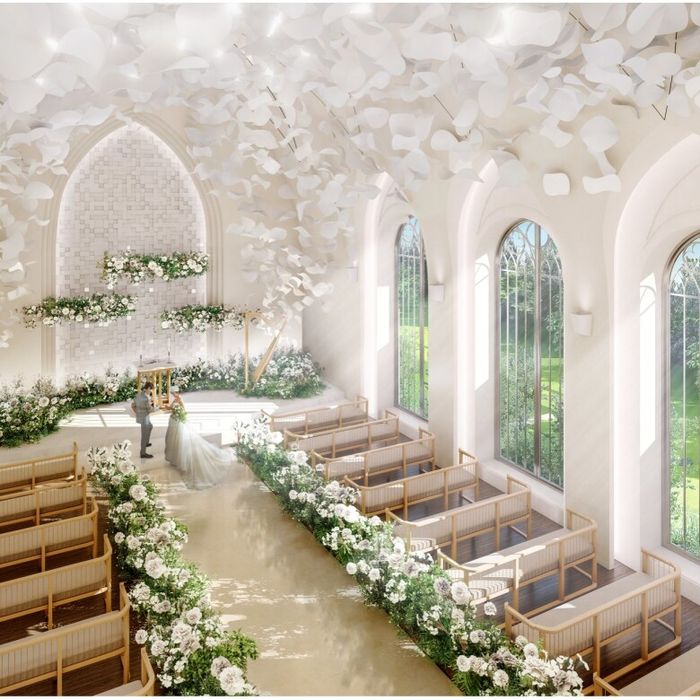 当日予約OK【支持率◎最大160万優待】花*緑溢れる挙式×豪華試食