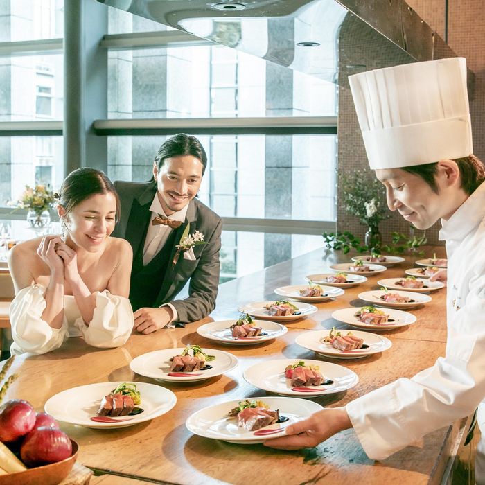 【先着3組限定】*料理重視の方へ*コース料理グレードUP特典×豪華ハーフコース試食体験