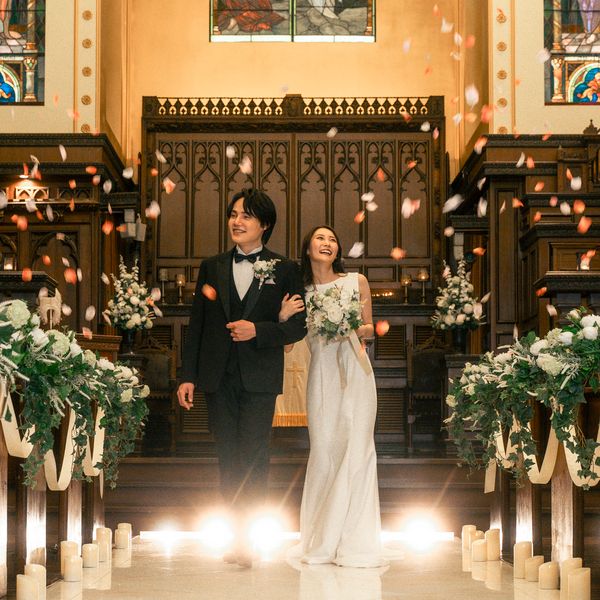 【初見学なら挙式料全額サービス★】大聖堂見学×国産牛フィレ☆