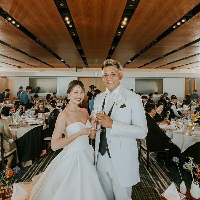 アマンダンブルー鎌倉（AMANDAN BLUE 鎌倉）で挙げたenco__29さんの結婚披露宴・挙式カバー写真0枚目