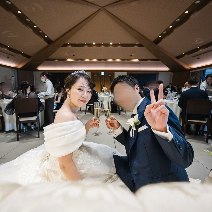 アルカンシエル luxe mariage大阪で挙げたwd_miixさんの結婚披露宴・挙式カバー写真0枚目