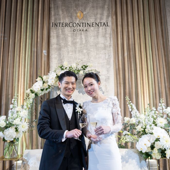 インターコンチネンタルホテル大阪で挙げたlm_____sbxさんの結婚披露宴・挙式カバー写真0枚目