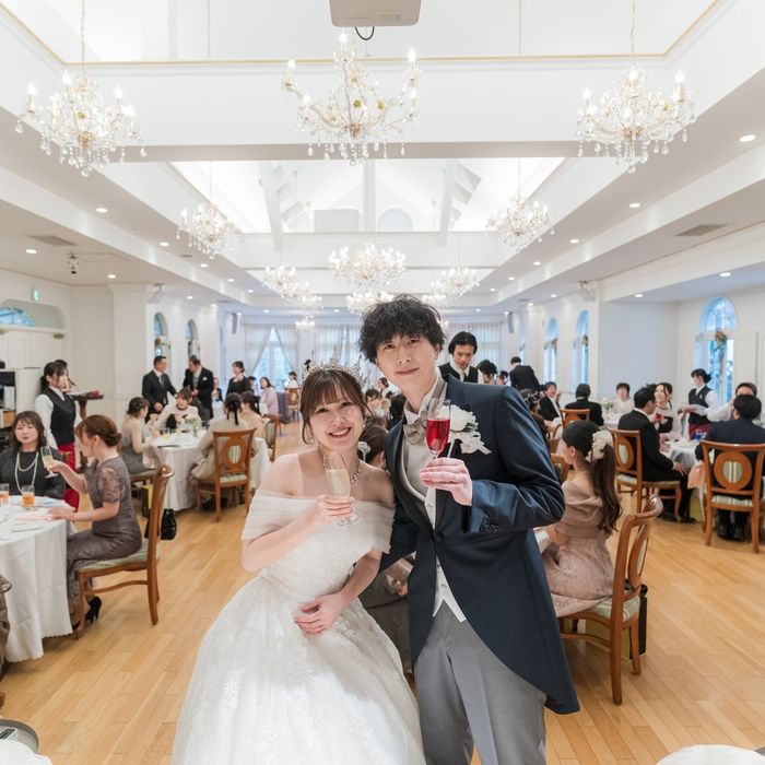 アヴェニール ガーデンで挙げたamo.angel_xoxoさんの結婚披露宴・挙式カバー写真0枚目