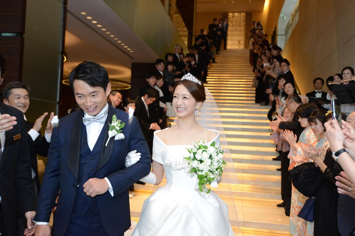 コンラッド東京の大階段