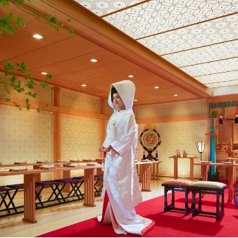 【◆和モダン×日本の伝統美◆】館内神殿で和婚