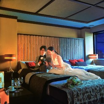 【上質ホテル体験】スイート宿泊&15大特典*ドレス試着×美食