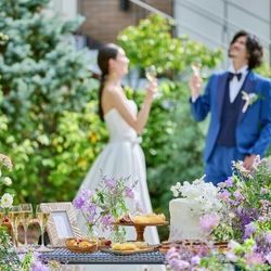 《純白の大聖堂×緑・光・水》3万特典付*邸宅ウエディング相談