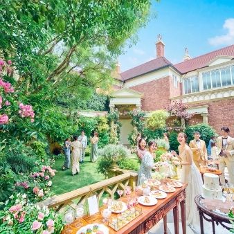 【緑あふれる邸宅】愛犬もゲストも楽しむ貸切Wedding
