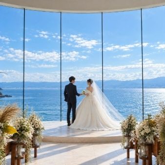 ≪絶景ロケーション体験≫海一望ウェディング&全館見学×相談会