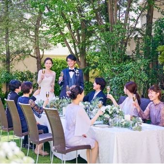 【ギフト1万円&挙式プレゼント】ガーデンW体験&絶品和牛試食